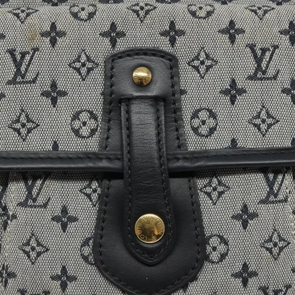 LOUIS VUITTON Monogram Mini Besace Mary Kate Bag Navy M92320 LV Auth ep8858 - Picture 10 of 15